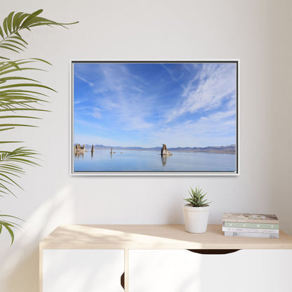 Whispers of Stillness - Unique Stretched Canvas Wall Art