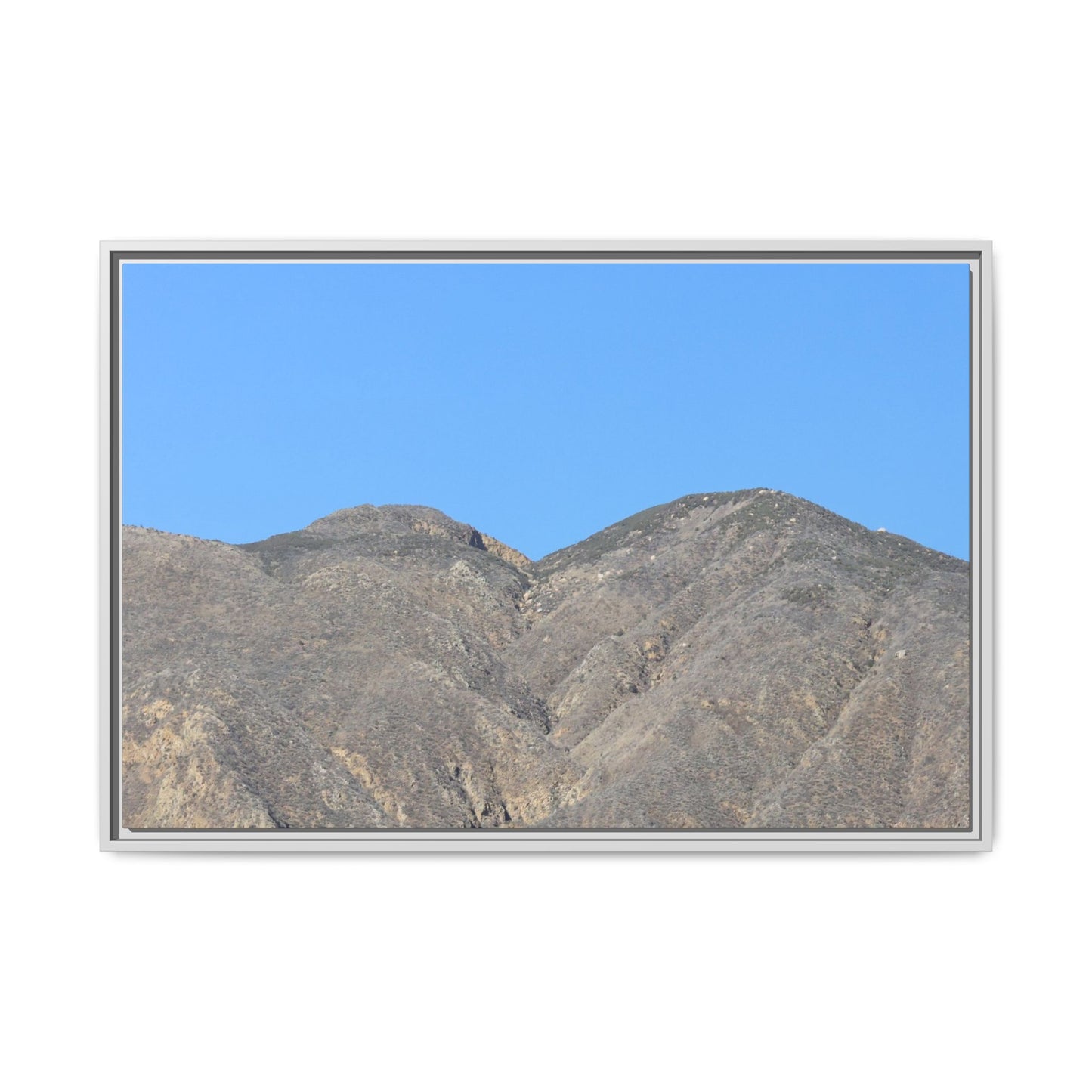 Arid Mountain Breath - Unique Stretched Canvas Wall Art - Art By Earth
