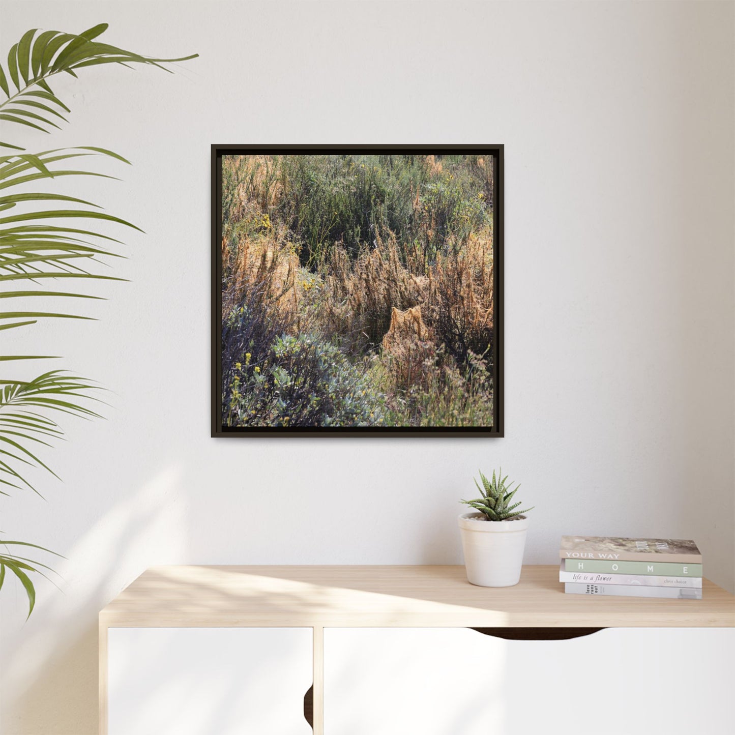Drought-Stricken Landscape - Unique Stretched Canvas Wall Art - Art By Earth