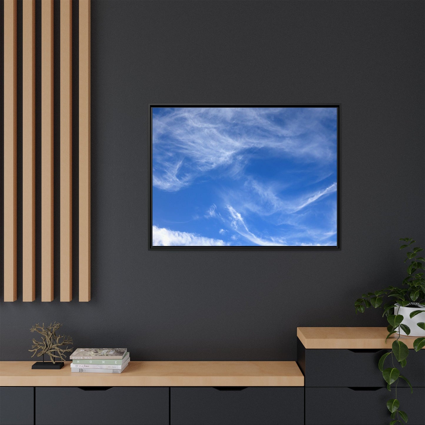 Cloudscape Reverie - Unique Stretched Canvas Wall Art - Art By Earth