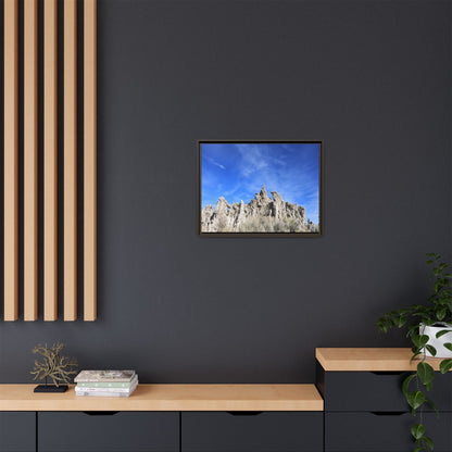 Frozen Sentinels - Unique Stretched Canvas Wall Art