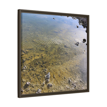 Ripples of Stone - Unique Stretched Canvas Wall Art