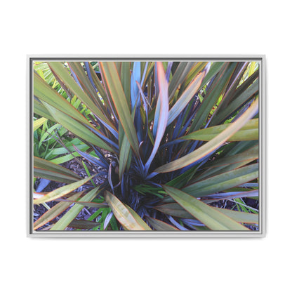 Radiant Leaves - Unique Stretched Canvas Wall Art - Art By Earth