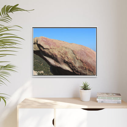 Sleeping Stone - Unique Stretched Canvas Wall Art - Art By Earth