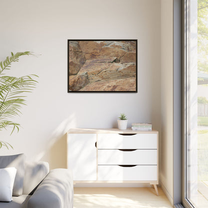 Ancient Foundations - Unique Stretched Canvas Wall Art - Art By Earth