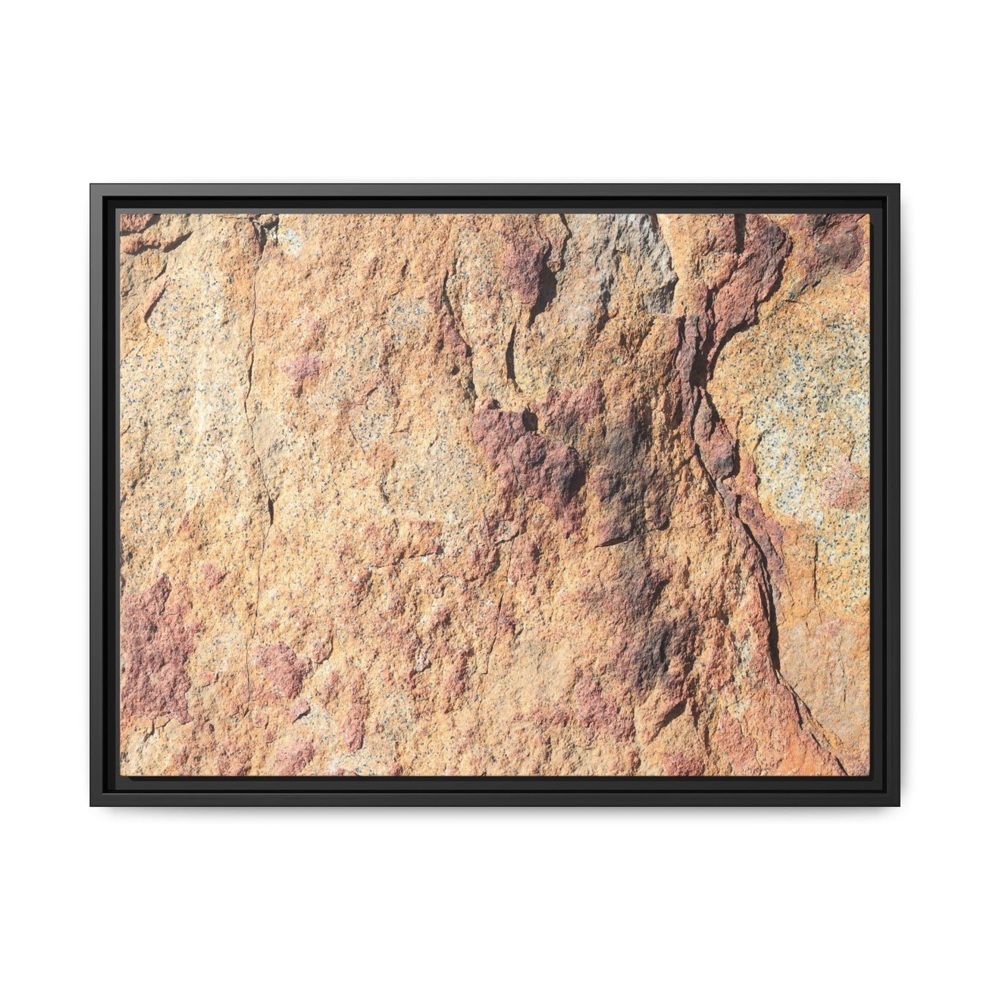 Fractal Stone - Unique Stretched Canvas Wall Art - Art By Earth
