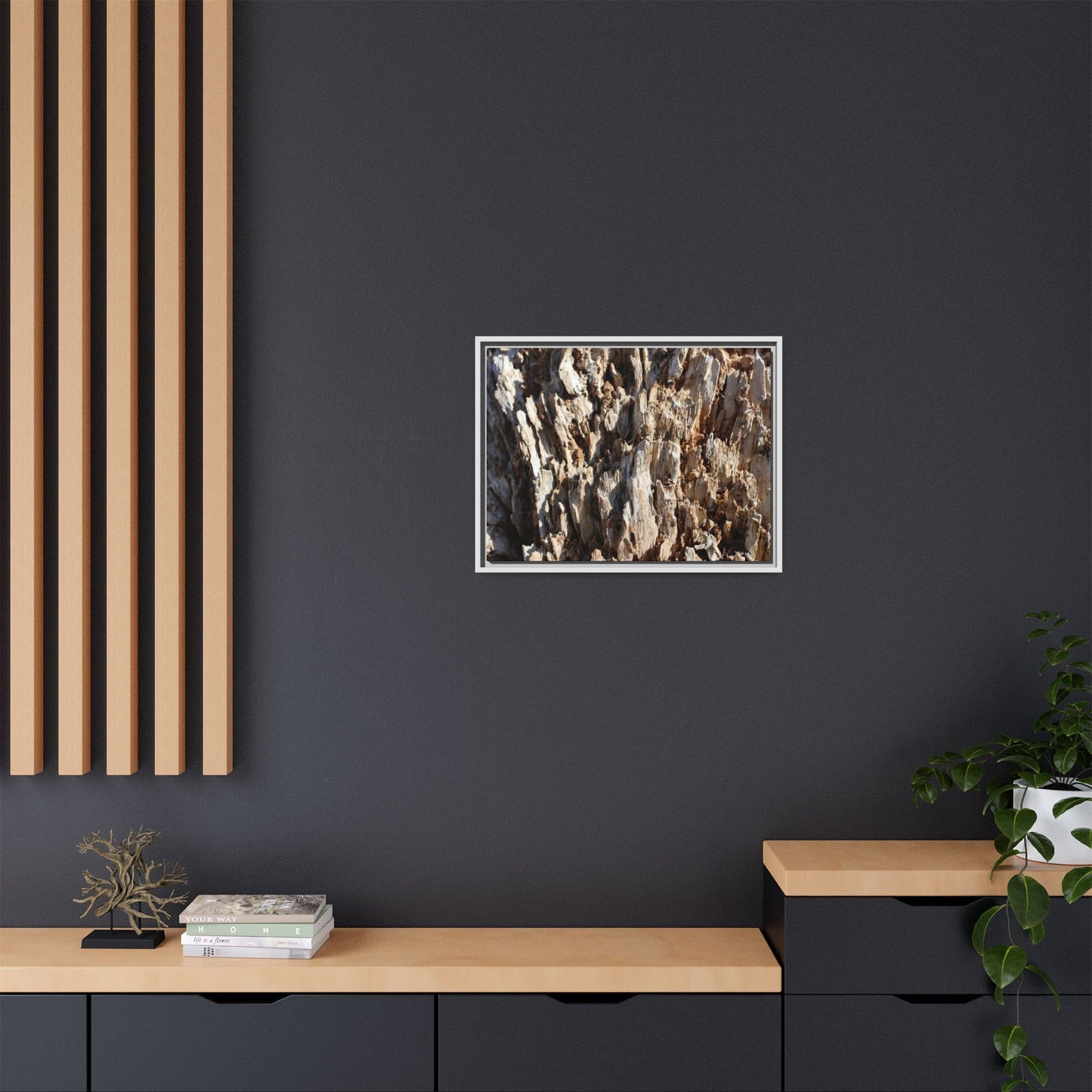 Fractal Fragments - Unique Stretched Canvas Wall Art