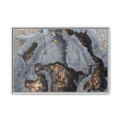 Time's Fractal Memory - Unique Stretched Canvas Wall Art - Art By Earth