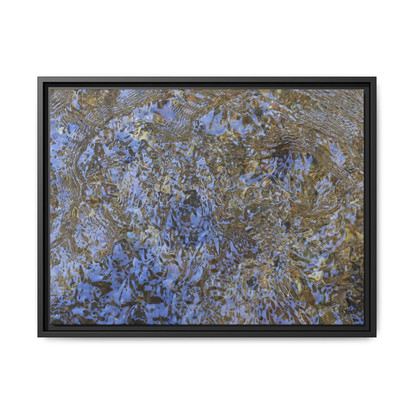 Aquatic Reflections - Unique Stretched Canvas Wall Art - Art By Earth