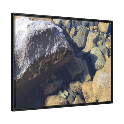 Stone Sanctuary - Unique Stretched Canvas Wall Art