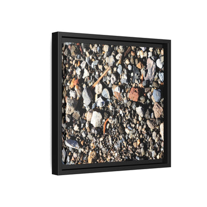 Stones and Soil - Unique Stretched Canvas Wall Art