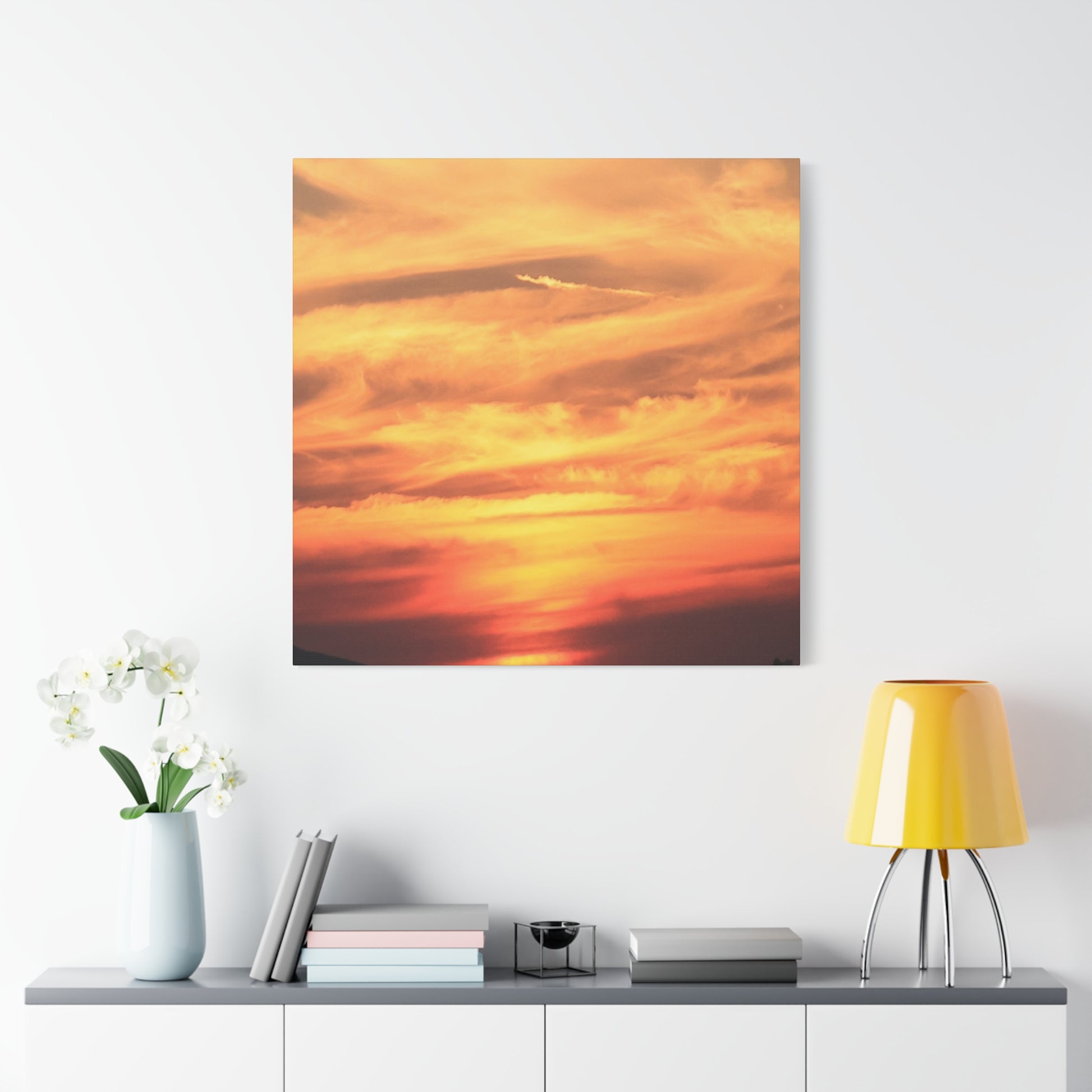 Golden Whispers - Unique Frameless Canvas Wall Art - Art By Earth