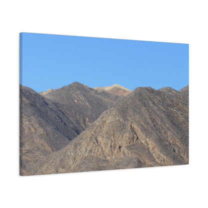 Silent Peaks - Unique Frameless Canvas Wall Art - Art By Earth