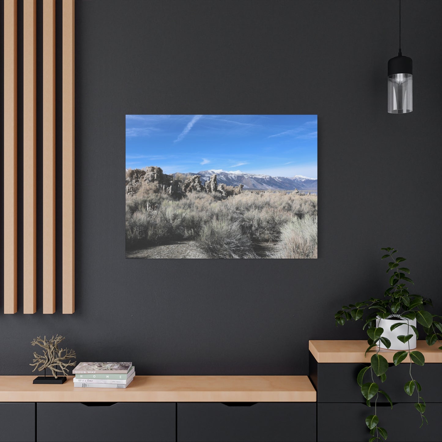 Echoes of Solitude - Unique Frameless Canvas Wall Art
