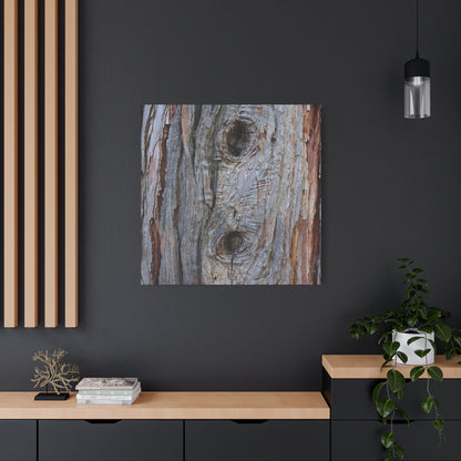 Wooden Memoir - Unique Frameless Canvas Wall Art - Art By Earth