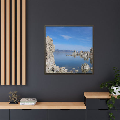 Liquid Mirrors - Unique Stretched Canvas Wall Art