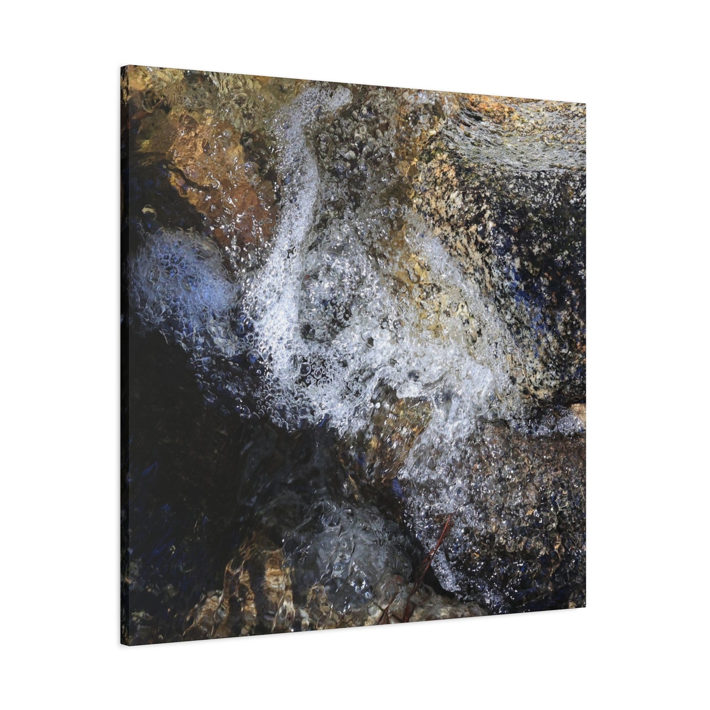 Liquid Stone - Unique Frameless Canvas Wall Art - Art By Earth