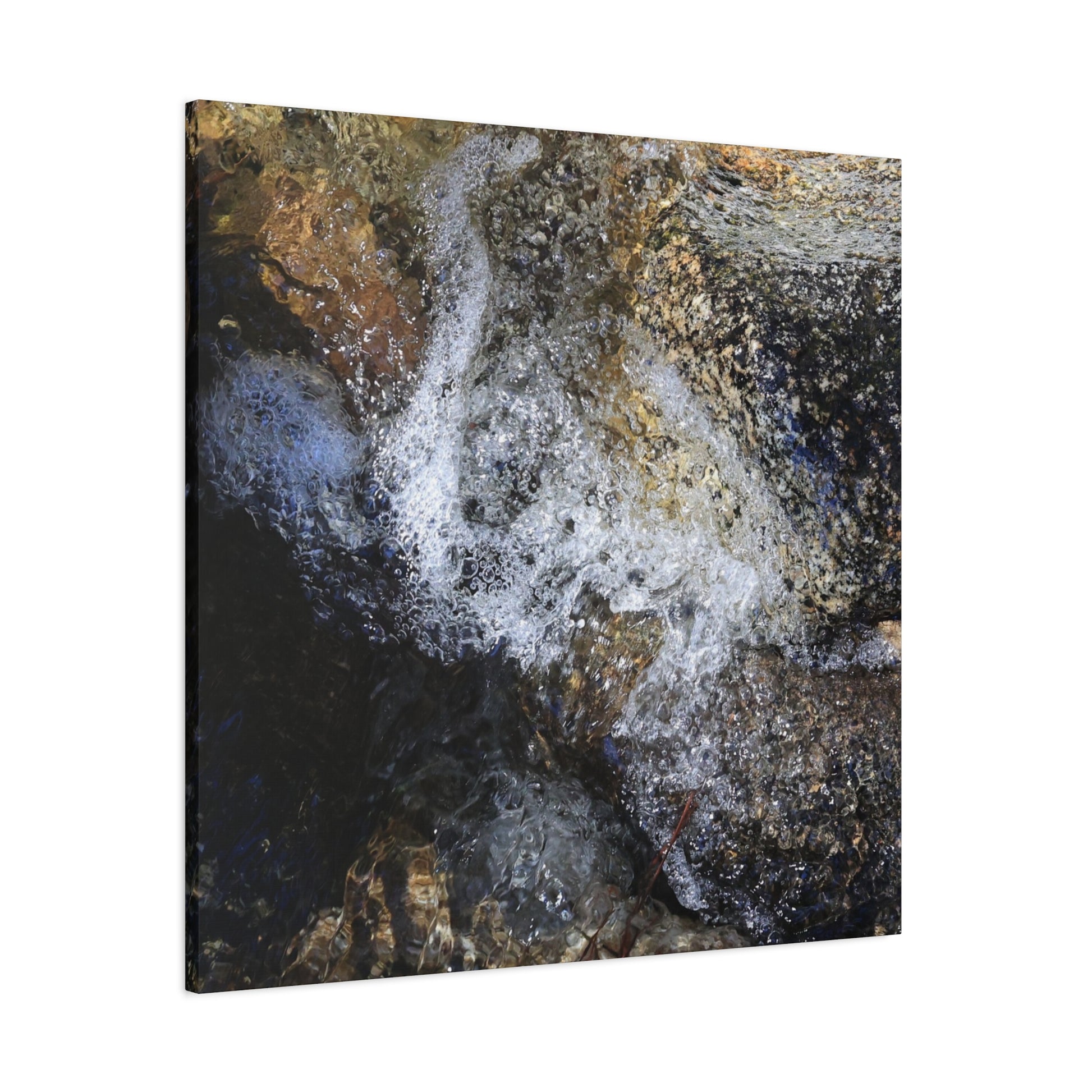Liquid Stone - Unique Frameless Canvas Wall Art - Art By Earth