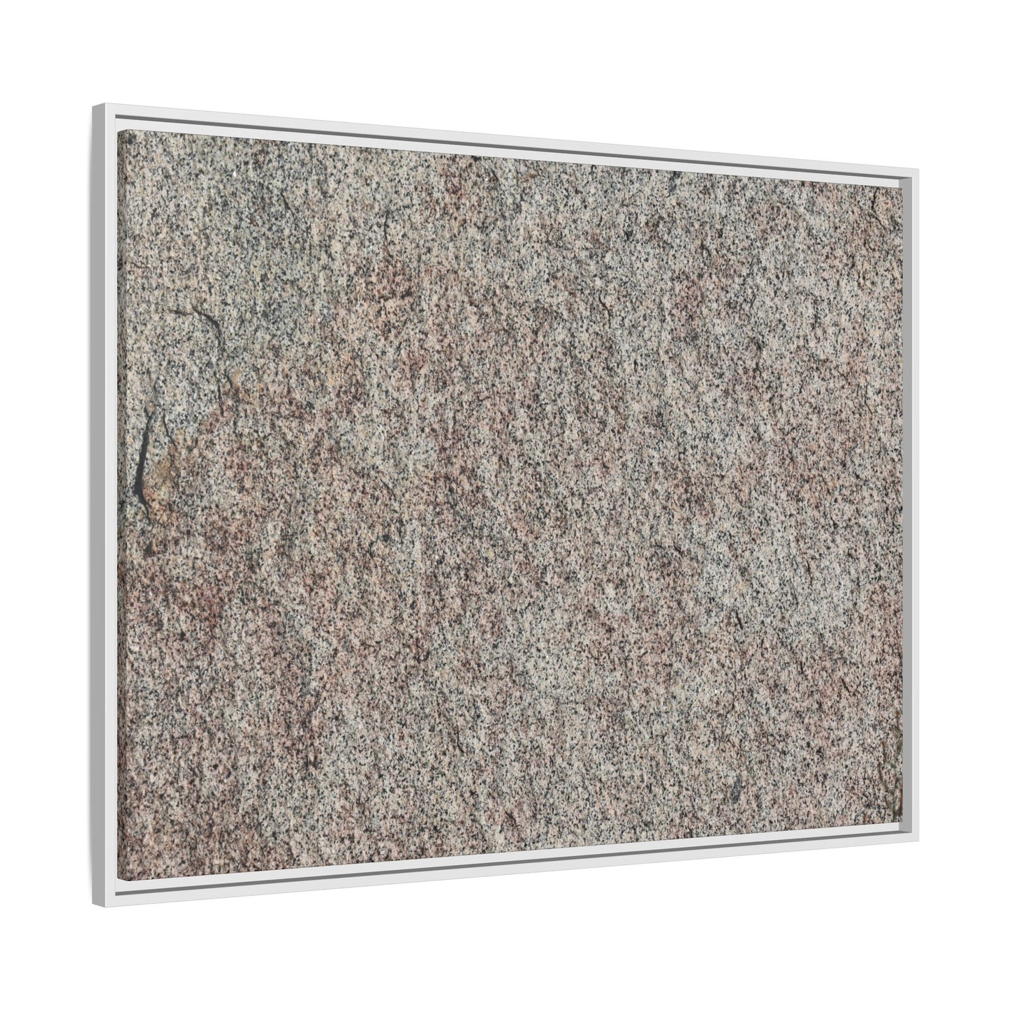 Granular Whispers - Unique Stretched Canvas Wall Art - Art By Earth