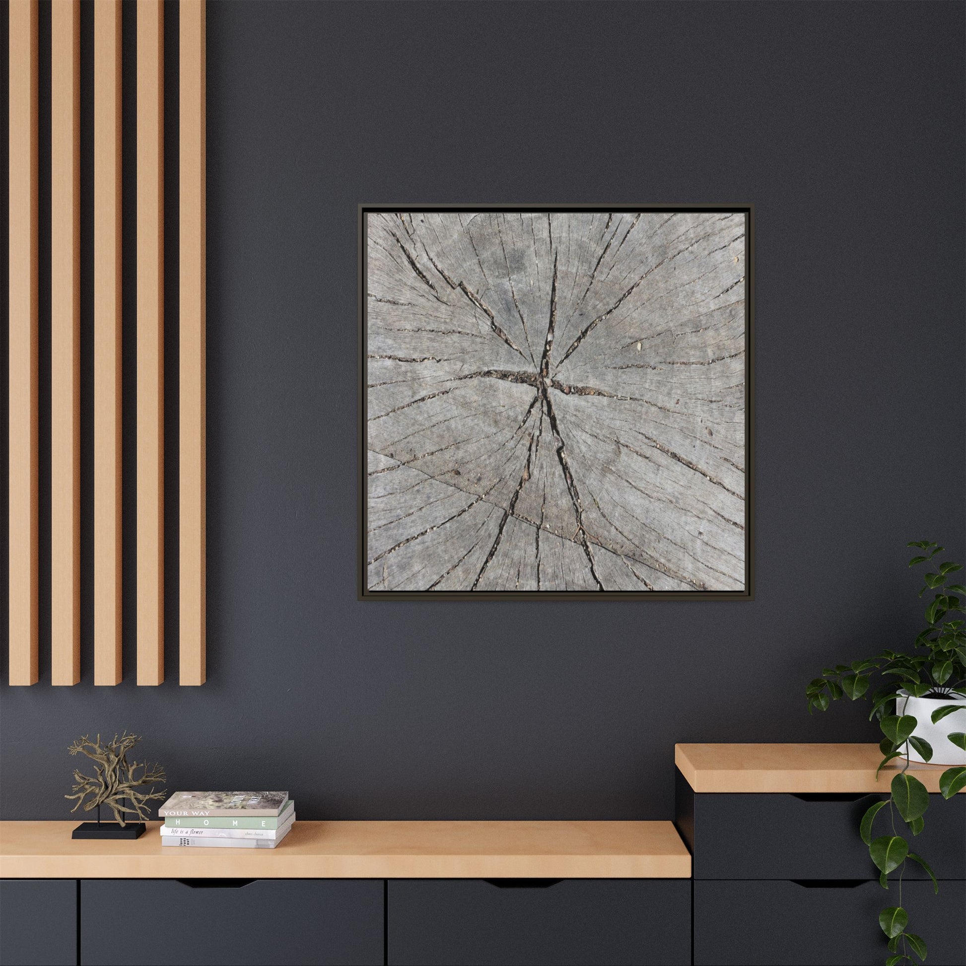 Fractured Memories - Unique Stretched Canvas Wall Art - Art By Earth