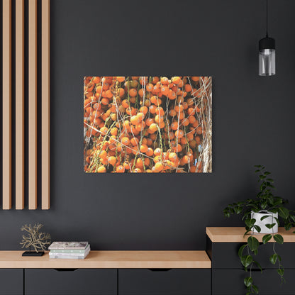 Orange Harvest - Unique Frameless Canvas Wall Art - Art By Earth