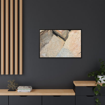 Rock Fragment - Unique Stretched Canvas Wall Art - Art By Earth