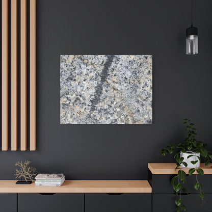Crystalline Bubbles - Unique Frameless Canvas Wall Art - Art By Earth