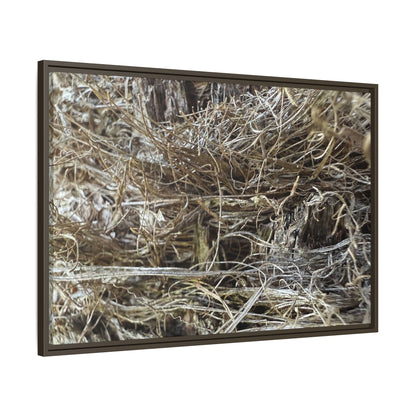 Tangled Whispers of Autumn - Unique Stretched Canvas Wall Art - Art By Earth