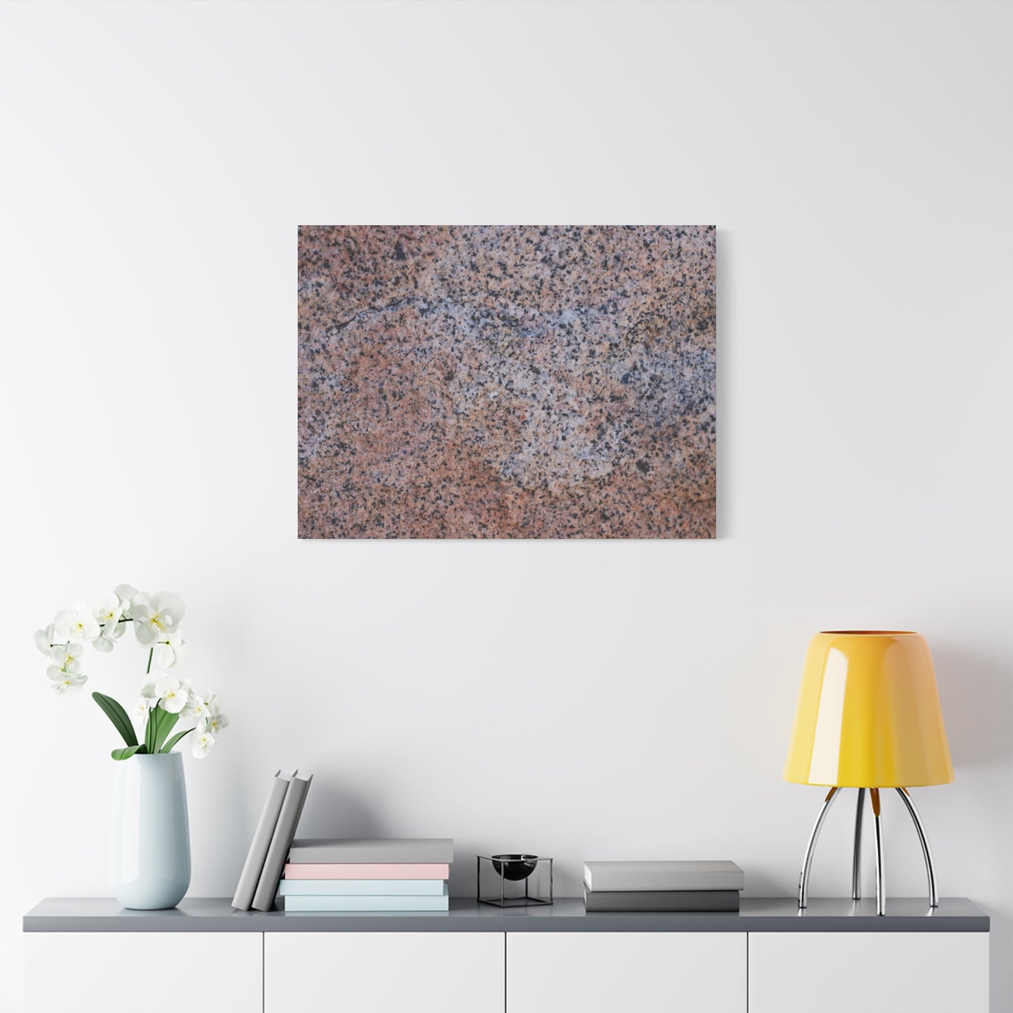 Granular Symphony - Unique Frameless Canvas Wall Art - Art By Earth