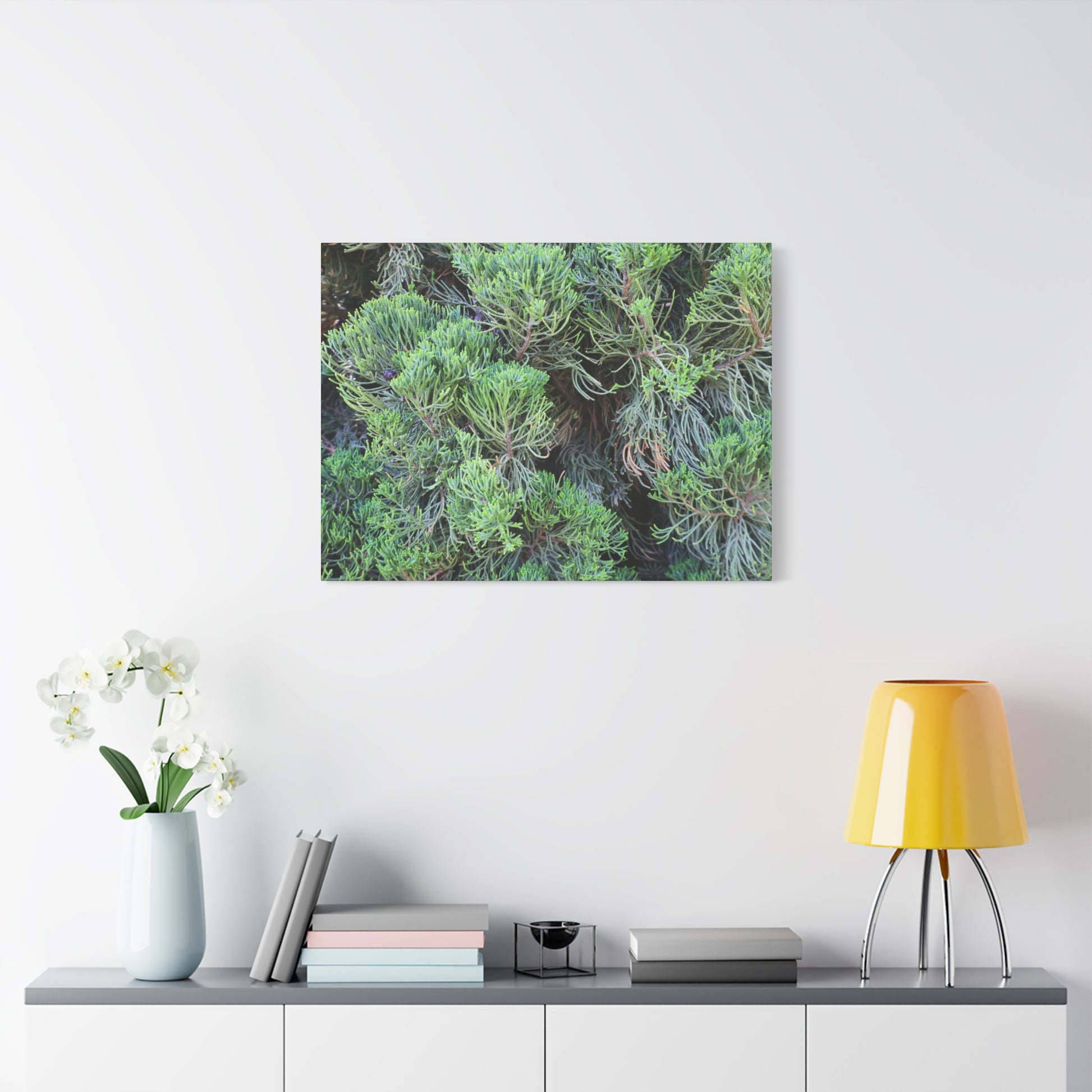 Green Labyrinth - Unique Frameless Canvas Wall Art - Art By Earth