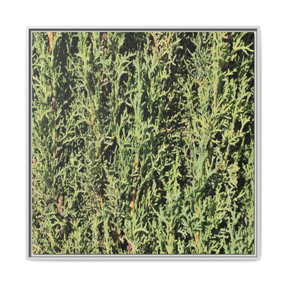 Emerald Labyrinth - Unique Stretched Canvas Wall Art - Art By Earth