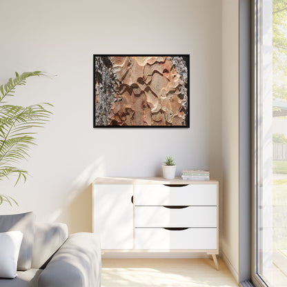 Rust and Stone - Unique Stretched Canvas Wall Art - Art By Earth