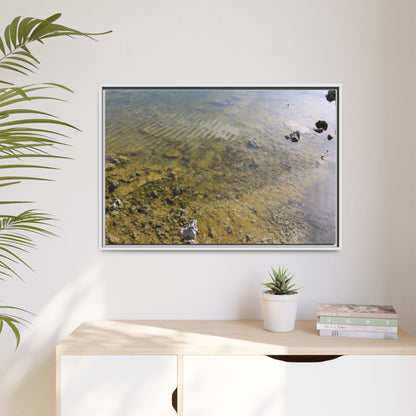 Ripples of Stone - Unique Stretched Canvas Wall Art