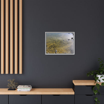Ripples of Stone - Unique Stretched Canvas Wall Art