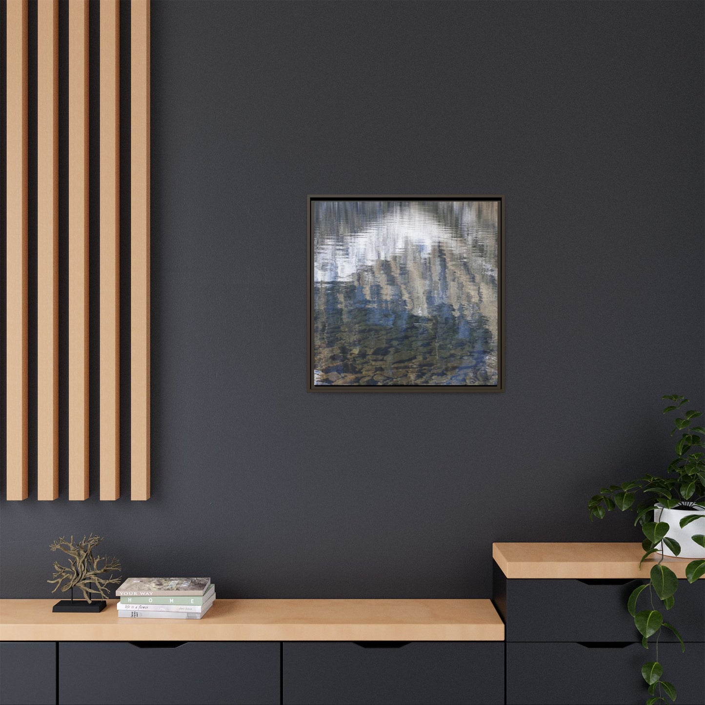 Liquid Memories - Unique Stretched Canvas Wall Art