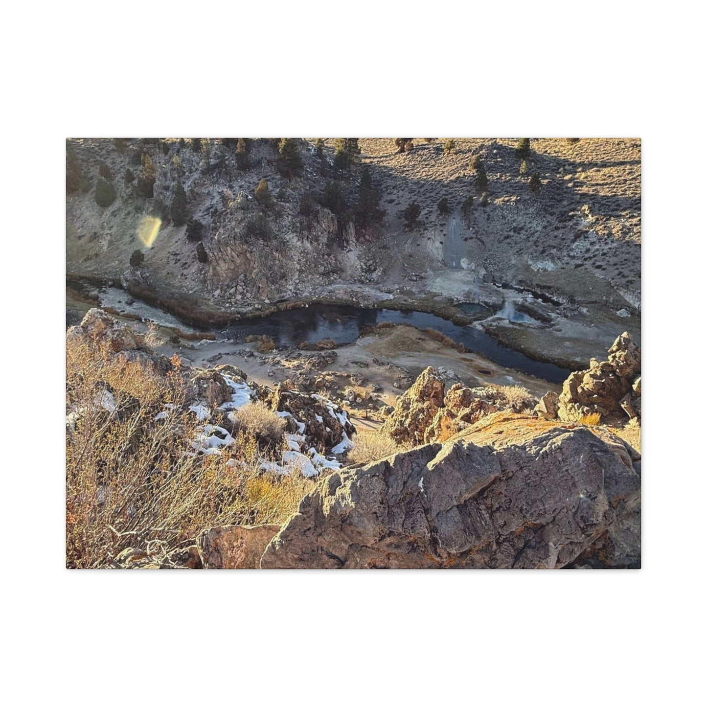 Canyon's Breath - Unique Frameless Canvas Wall Art