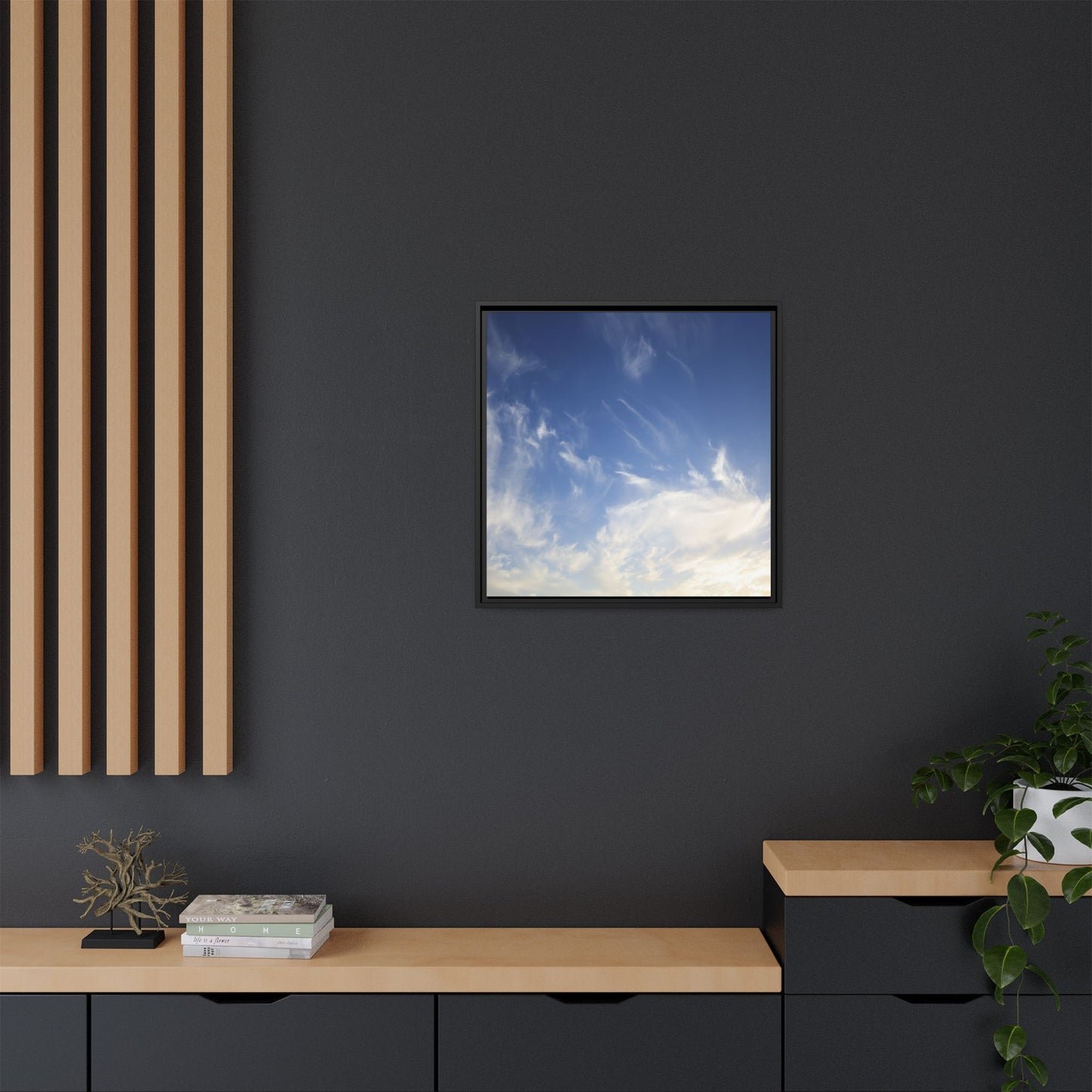 Whispers of Sky - Unique Stretched Canvas Wall Art - Art By Earth