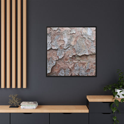 Flaking Serenity - Unique Stretched Canvas Wall Art - Art By Earth