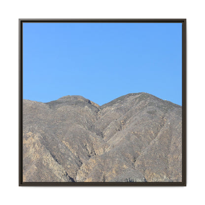 Arid Mountain Breath - Unique Stretched Canvas Wall Art - Art By Earth