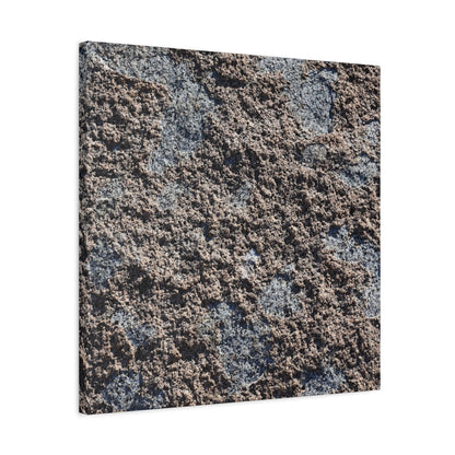 Soil and Stone - Unique Frameless Canvas Wall Art