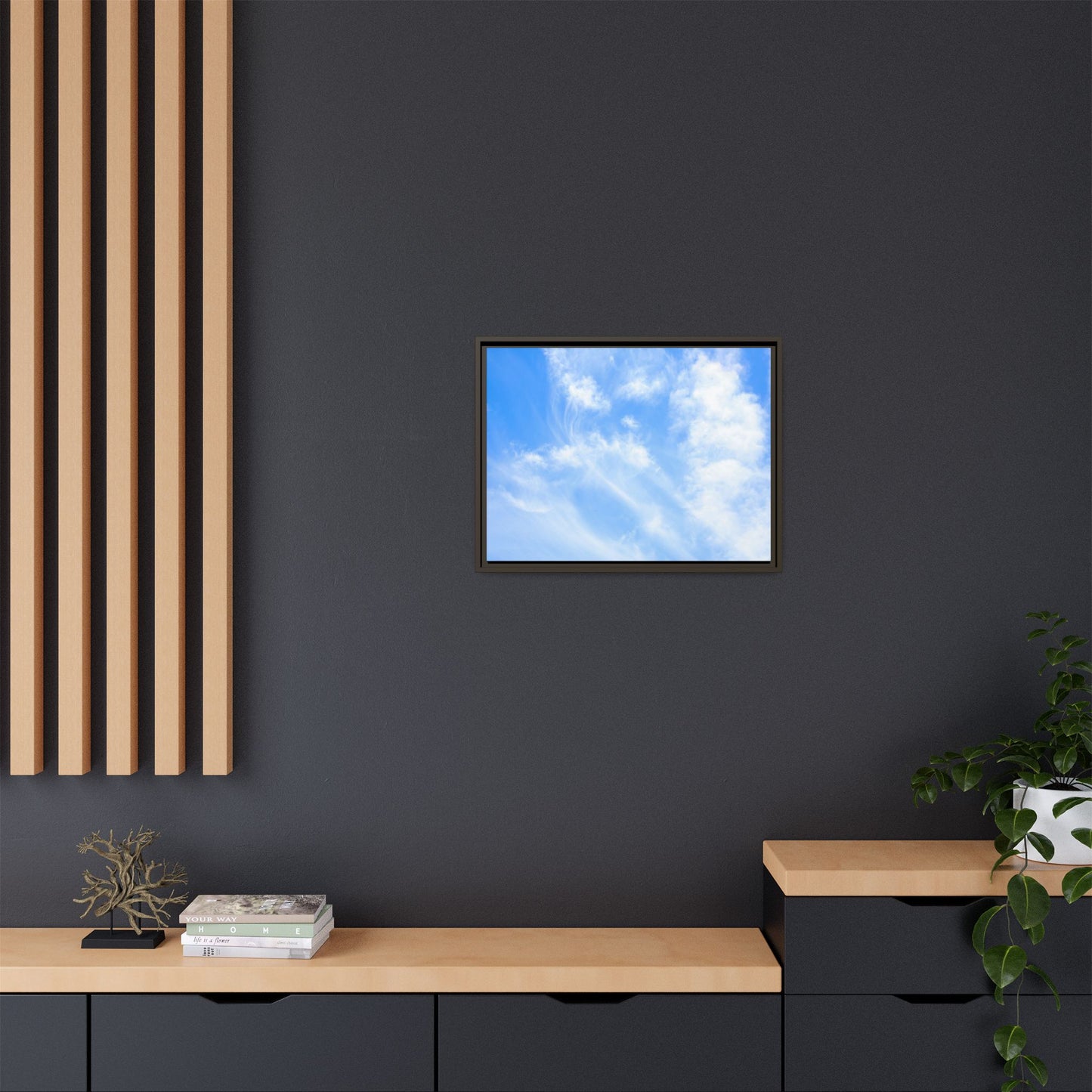 Azure Dreaming - Unique Stretched Canvas Wall Art - Art By Earth