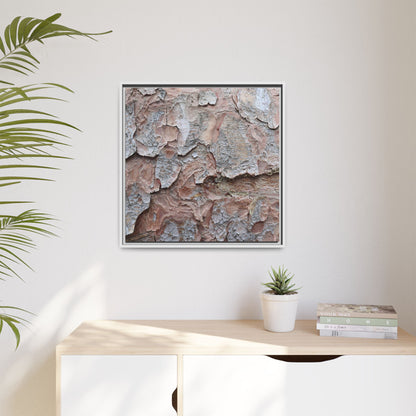 Flaking Serenity - Unique Stretched Canvas Wall Art - Art By Earth