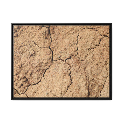 Parched Land - Unique Stretched Canvas Wall Art - Art By Earth