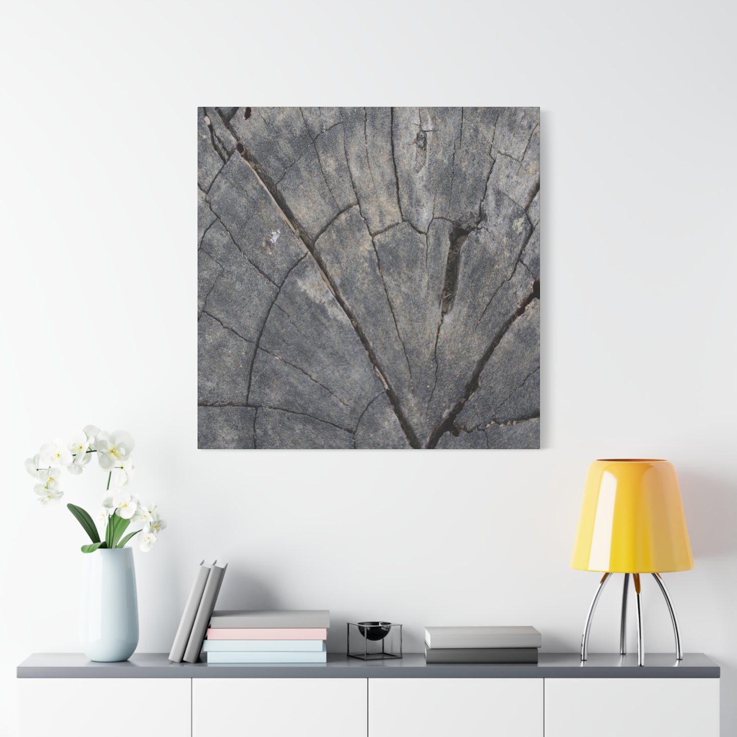Geological Mosaic - Unique Frameless Canvas Wall Art - Art By Earth
