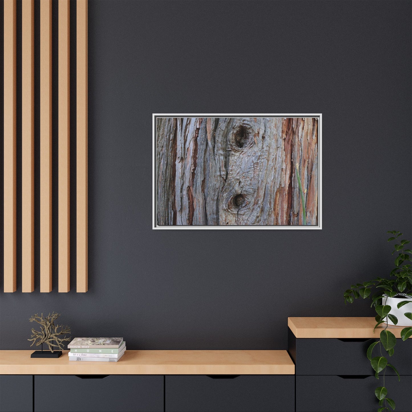 Knotty Nature - Unique Stretched Canvas Wall Art - Art By Earth