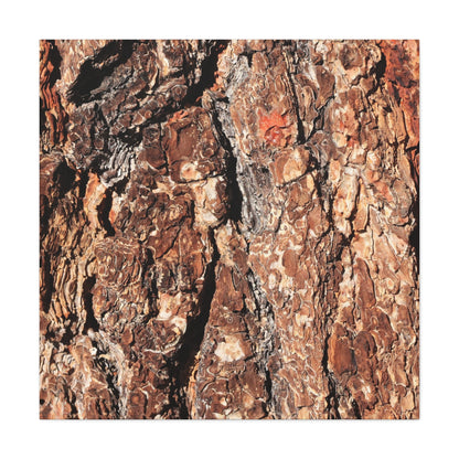 Russet Echoes - Unique Frameless Canvas Wall Art