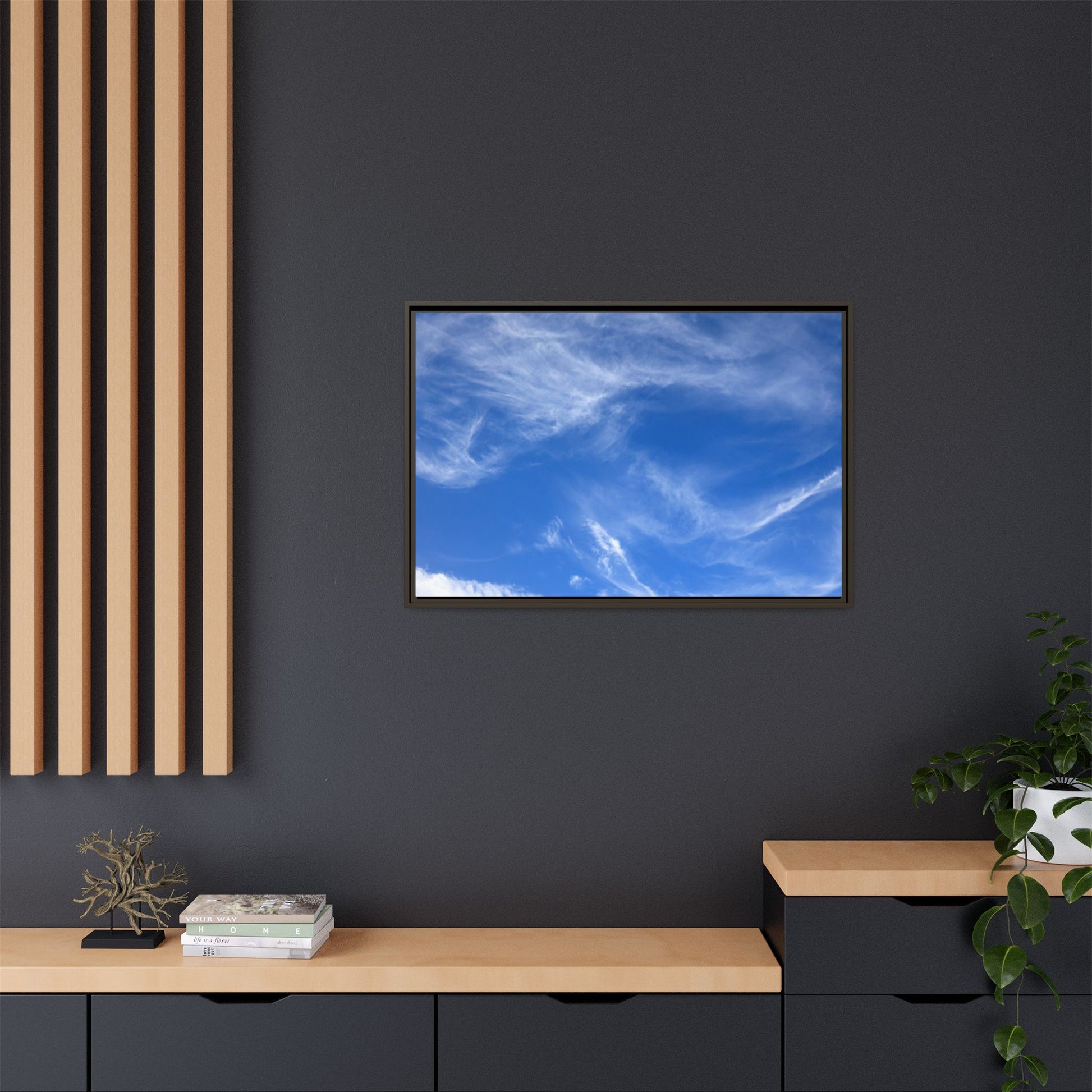 Cloudscape Reverie - Unique Stretched Canvas Wall Art - Art By Earth