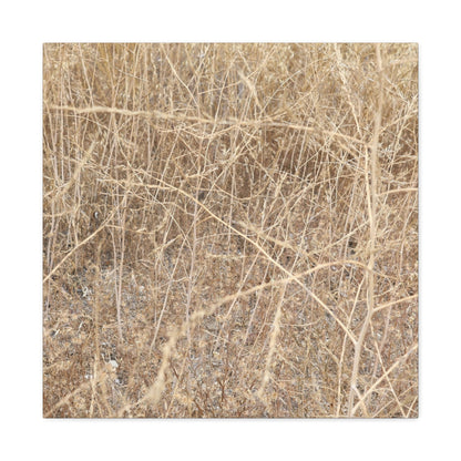 Dry Echoes - Unique Frameless Canvas Wall Art - Art By Earth