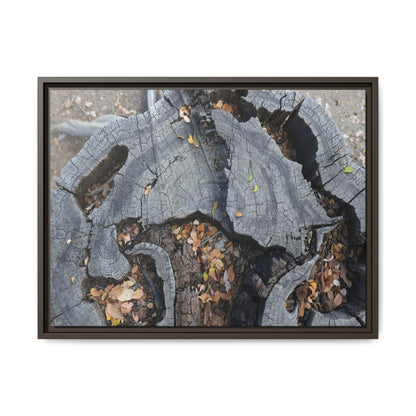 Time's Fractal Memory - Unique Stretched Canvas Wall Art - Art By Earth