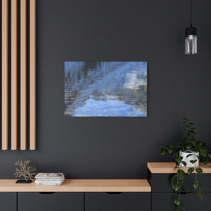 Reflections of Tranquility - Unique Frameless Canvas Wall Art